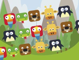 Animais - Inglês, Escola Games - Jogos Educativos