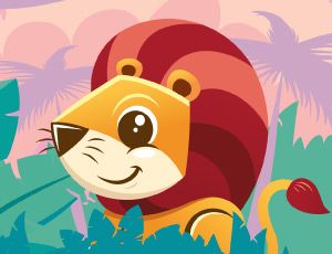 Bebês na selva: jogo educativo