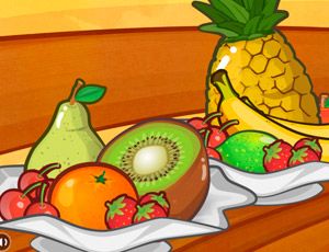 Monstro come fruta: jogo educativo