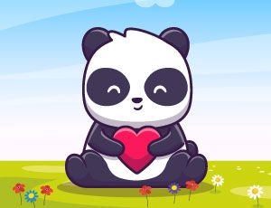 Panda bonito quebra-cabeça - Jogo Aprendizagem 3D - Jogos quebra-cabeças  para design molduras para crianças Jogos panda Tayste